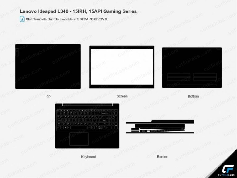 Lenovo IdeaPad L340 - 15IRH, 15API Gaming Series (2019) Cut File ...