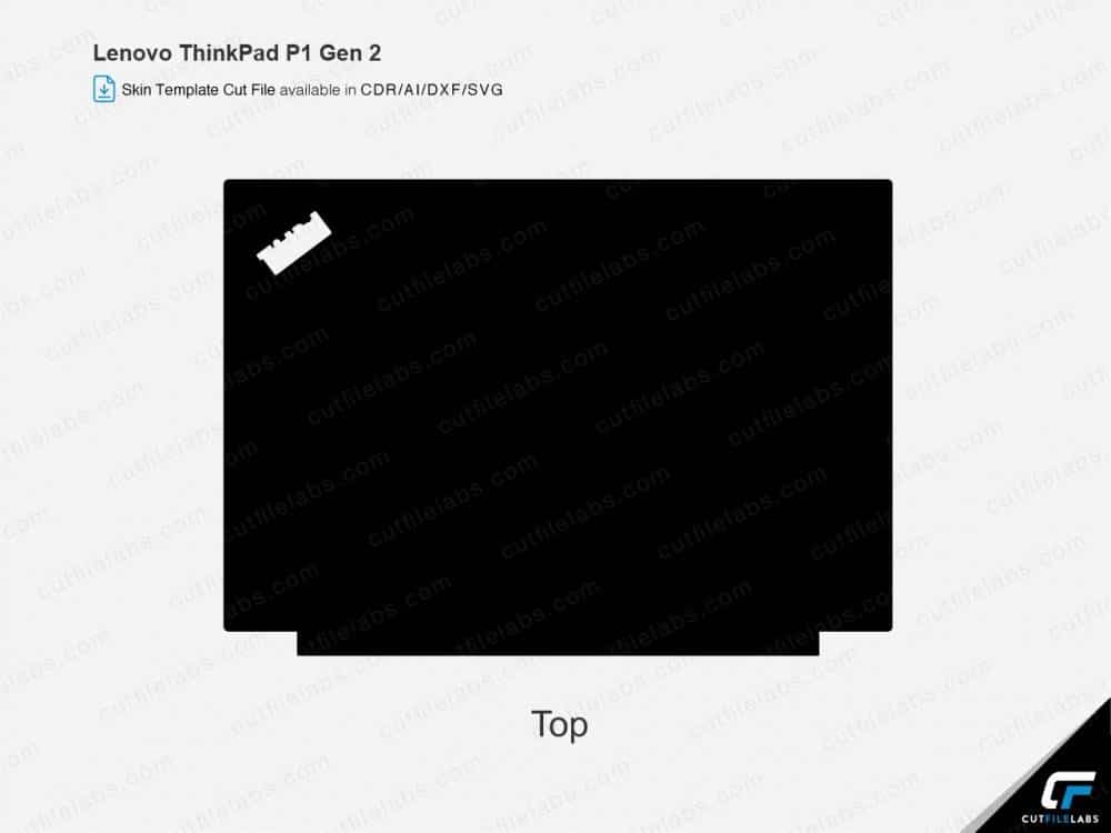 Lenovo ThinkPad P1 Gen 2 2019 Cut File Template CutFileLabs lenovo-thinkpad-p1-gen-2-2019-cut-file-template-cutfilelabs