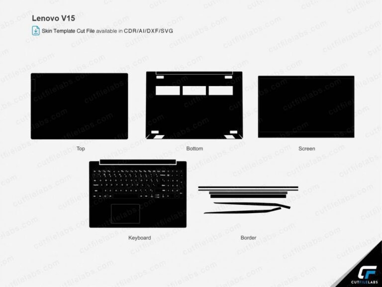 Lenovo V15 (2022) Cut File Template | CutFileLabs