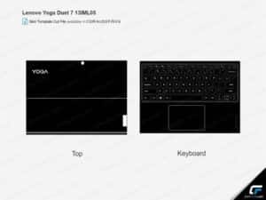 Lenovo Yoga Duet 7 13IML05 (2020) Cut File Template | CutFileLabs