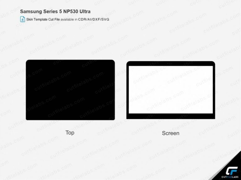 Samsung Series 5 NP530 Ultra (2012) Cut File Template | CutFileLabs