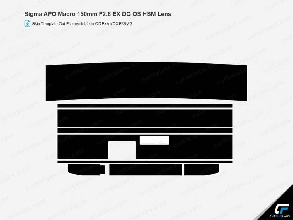 Sigma Apo Macro Mm F Ex Dg Os Hsm Lens Cut File Template