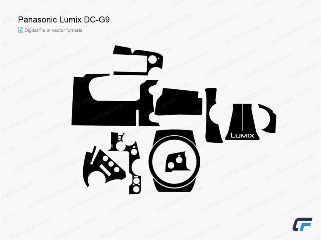 Panasonic Lumix DC-G9 Cut File Template