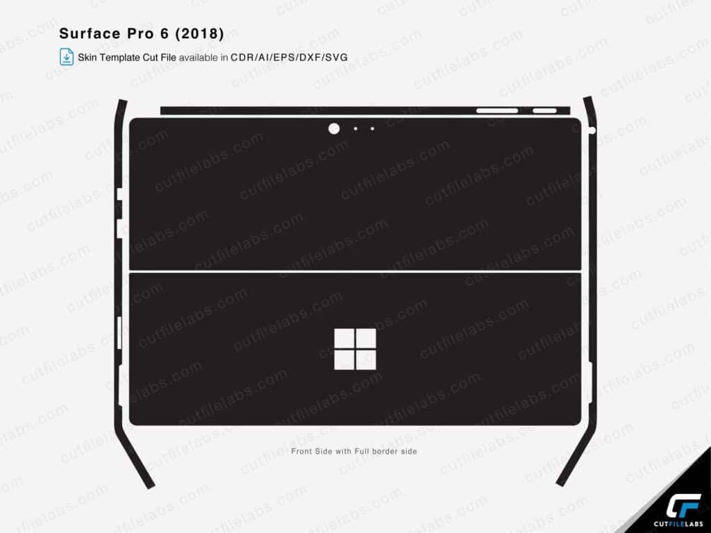Surface Pro 6 (2018) Cut File Templater
