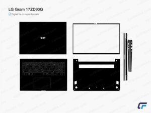 Lenovo ThinkPad P53 (2019) Cut File Template | CutFileLabs