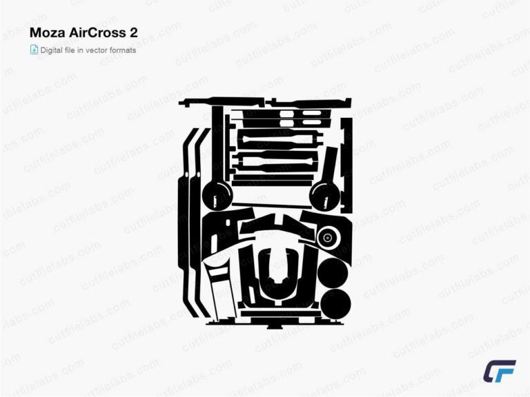 Moza Air Accross 2 (2019) Cut File Template