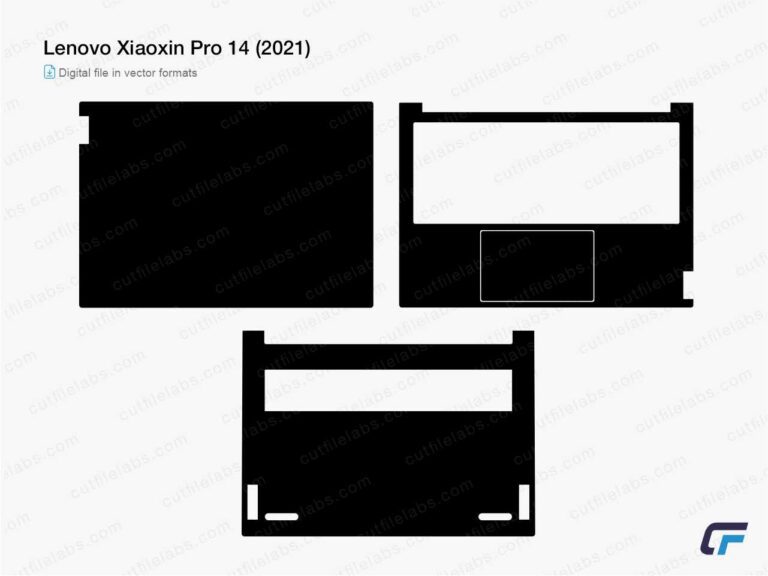 Lenovo Xiaoxin Pro 14 (2021) Cut File Template