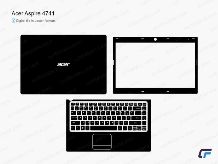 Acer Aspire 4741 (2010) Cut File Template