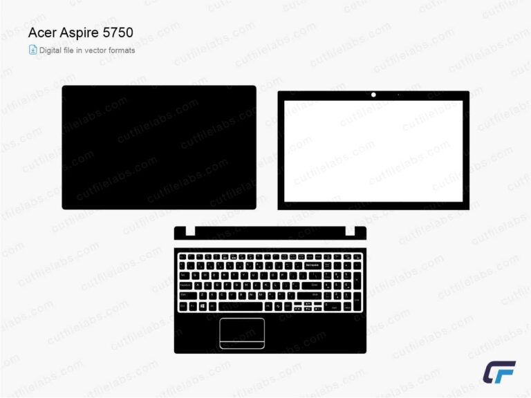 Acer Aspire 5750 (2011) Cut File Template