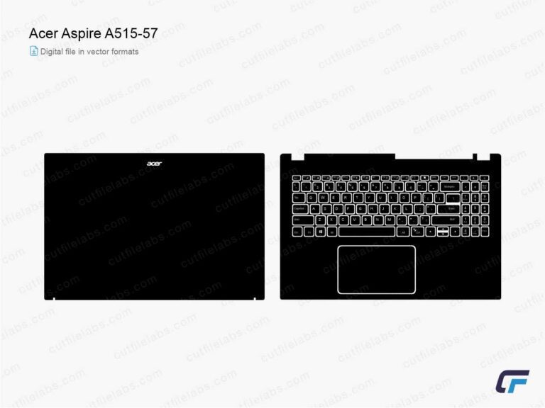 Acer Aspire A515-57 (2022) Cut File Template
