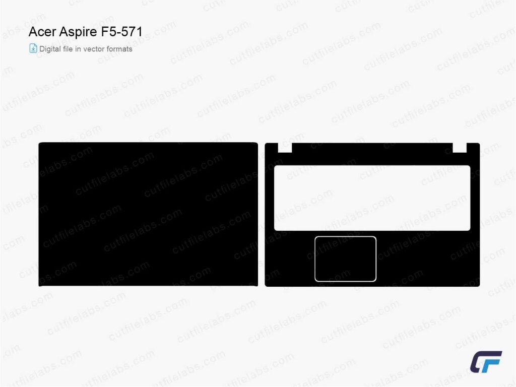 Acer Aspire F5-571 (2015) Cut File Template