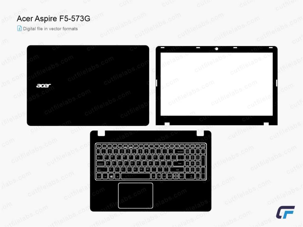 Acer Aspire F5-573G (2016) Cut File Template