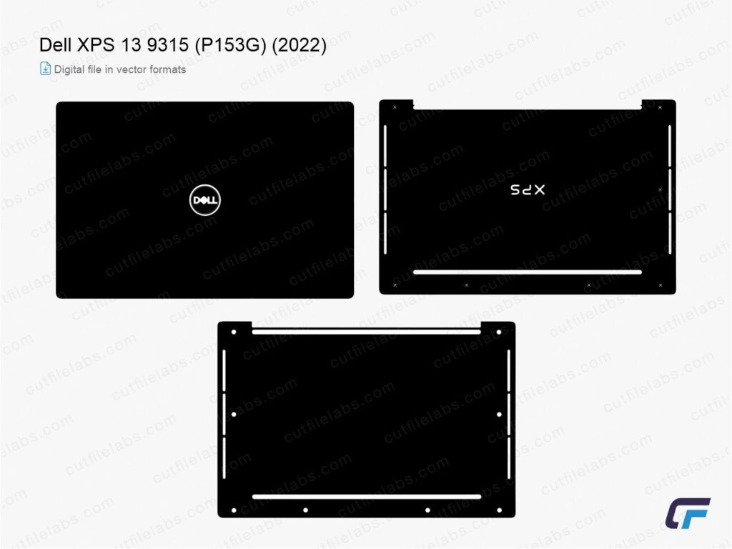 Dell Inspiron 3501, 3505, 5593, 3502, Vostro 3500 (P90F) Cut File ...