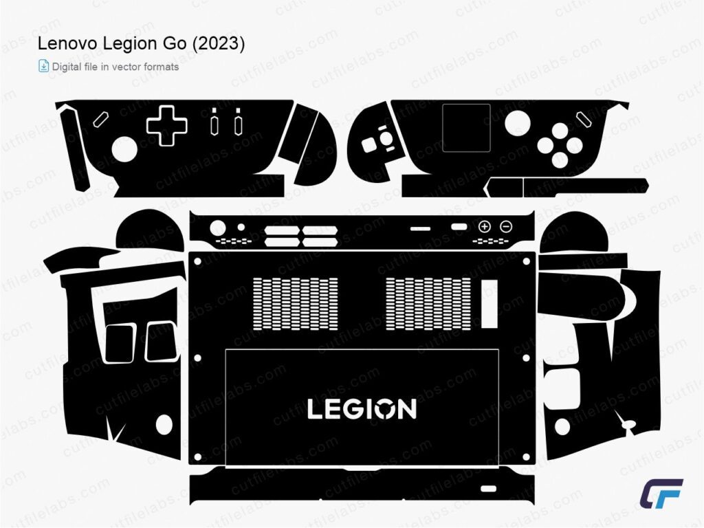 Lenovo Legion Go (2023) Cut File Template