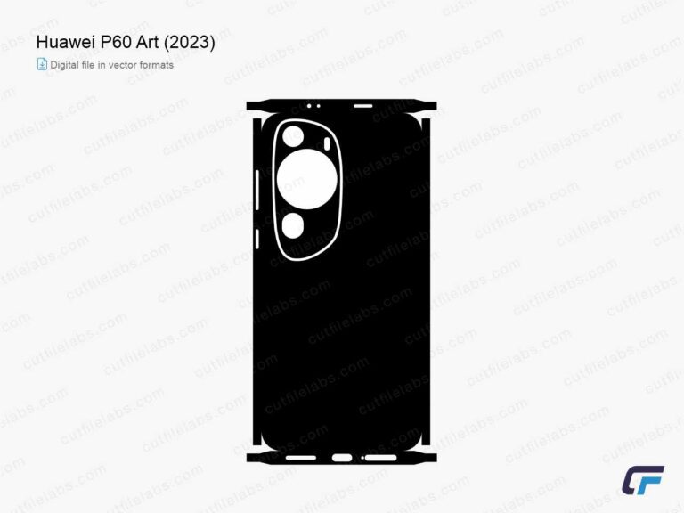 Huawei P60 Art (2023) Cut File Template