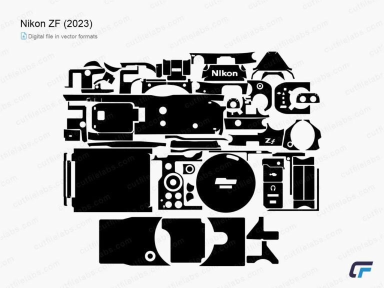 Nikon ZF (2023) Cut File Template