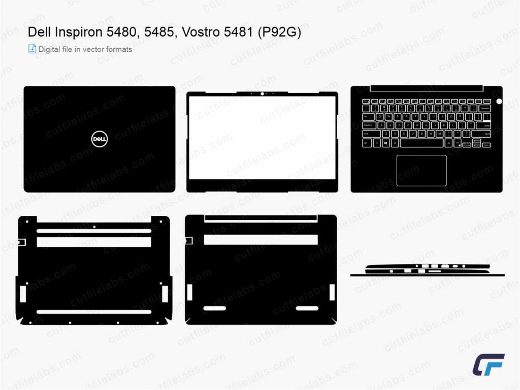 Dell Inspiron 5480, 5485, 5488; Vostro 5481 (P92G) (2013, 2019, 2020 ...