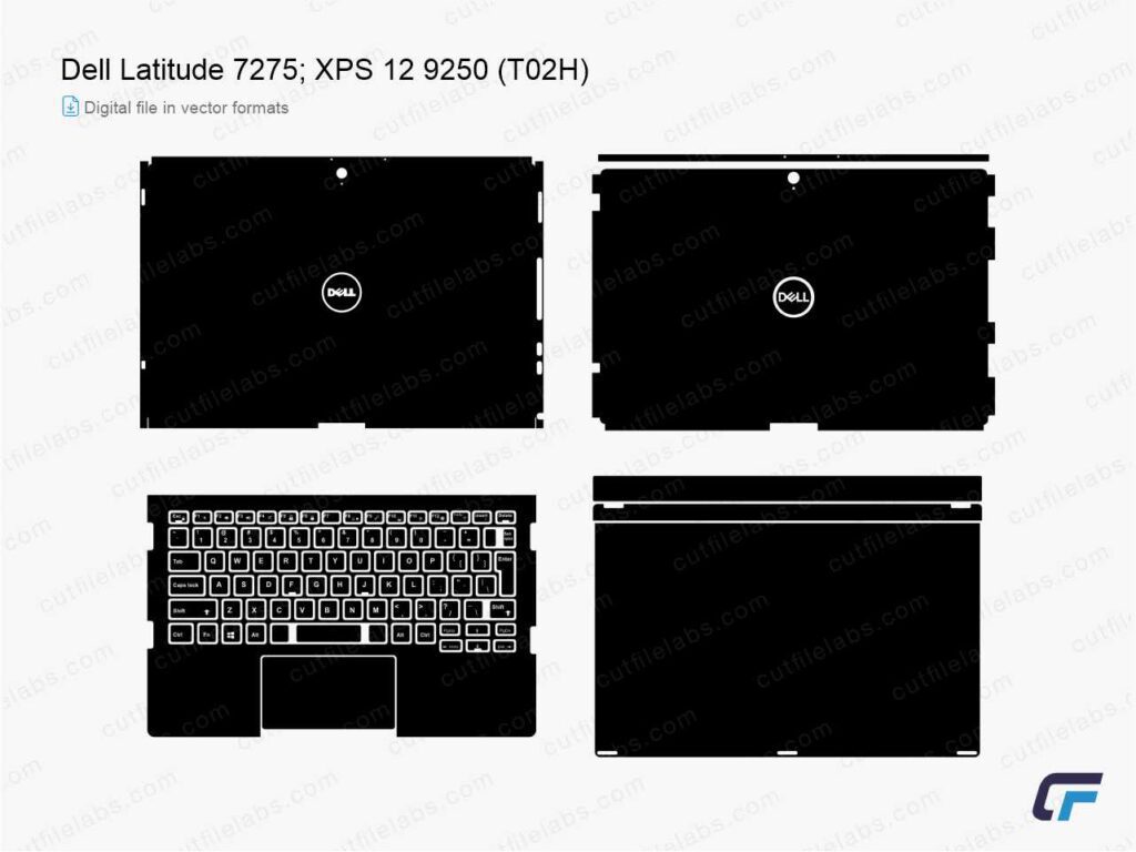 Lenovo G410 (20237) (2015) Cut File Template | CutFileLabs