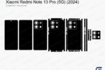 Xiaomi Redmi Note 13 Pro (5G) (2024) Cut File Template