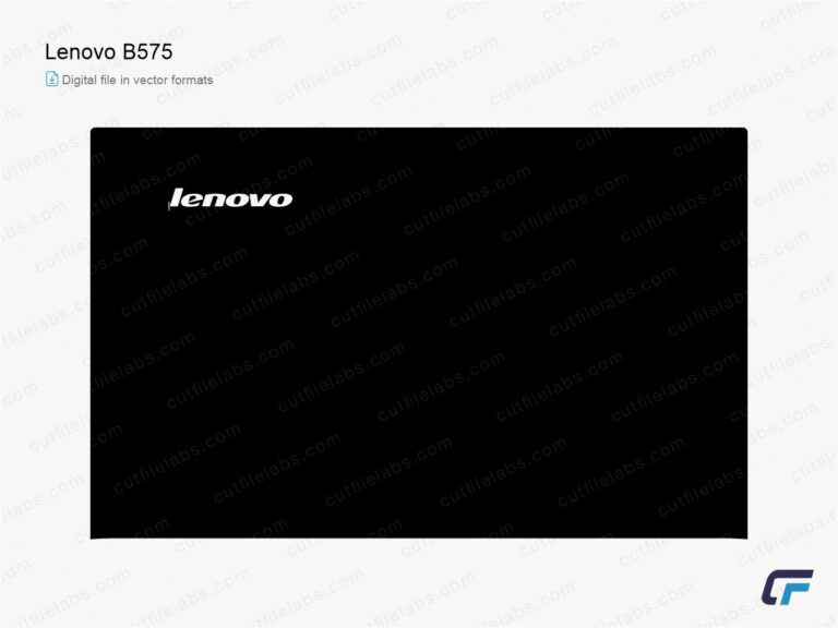 Lenovo B575 (2012) Cut File Template