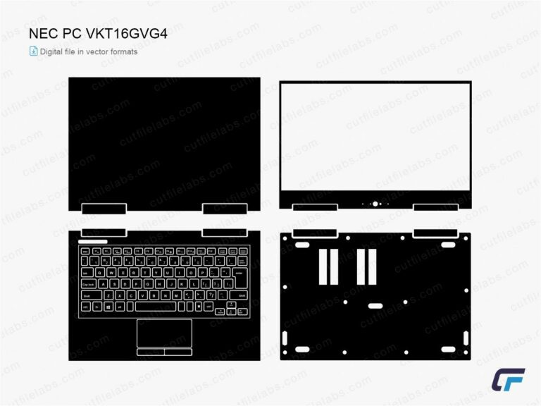 NEC PC VKT16GVG4 (2017) Cut File Template