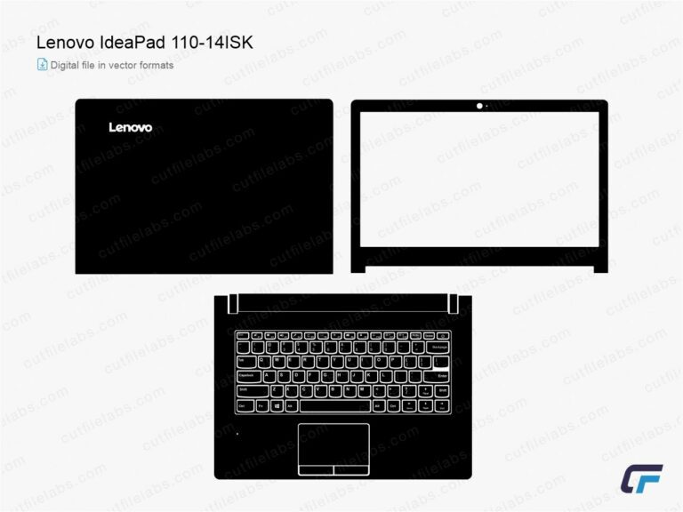 Lenovo IdeaPad 110-14ISK (2017) Cut File Template