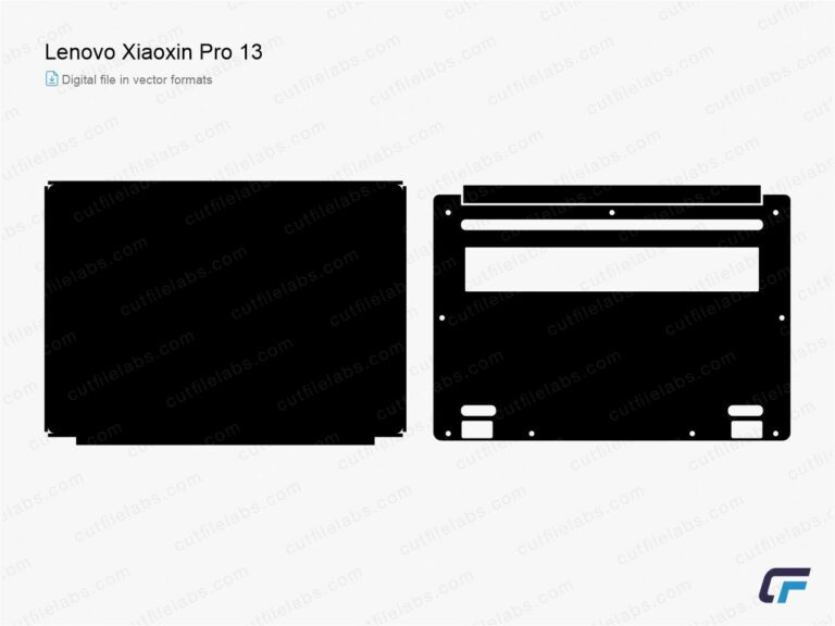 Lenovo Xiaoxin Pro 13 (2020) Cut File Template