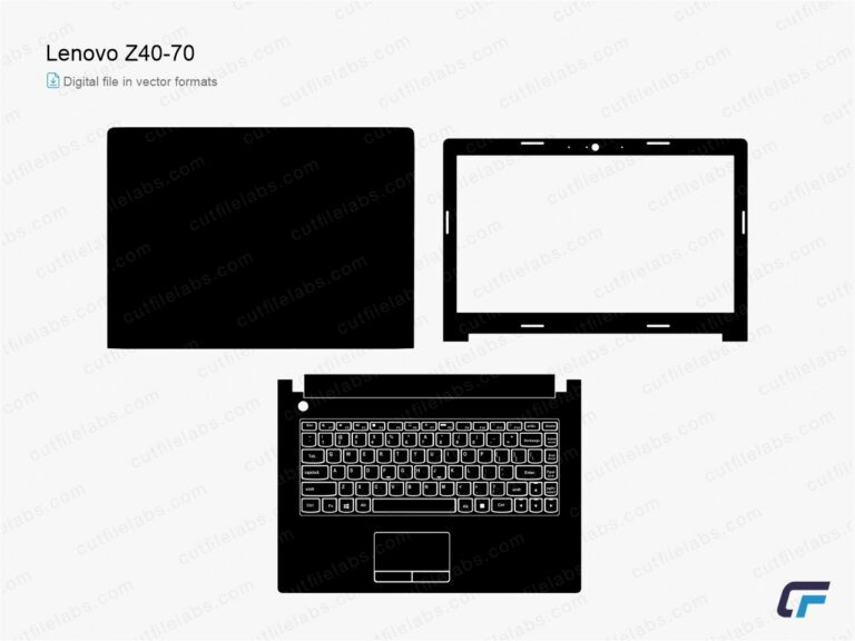 Lenovo Z40-70 (2015) Cut File Template