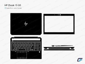 Gen Zbook Layout Sample HP Zbook 15 G5 (2018) Cut File Template | CutFileLabs