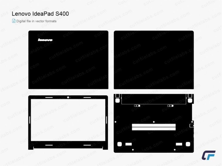 Lenovo IdeaPad S400 (2012) Cut File Template
