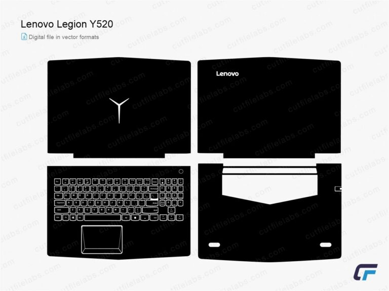 Lenovo Legion Y520 (2017) Cut File Template