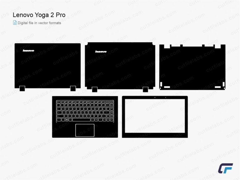 Lenovo Yoga 2 Pro (2014) Cut File Template