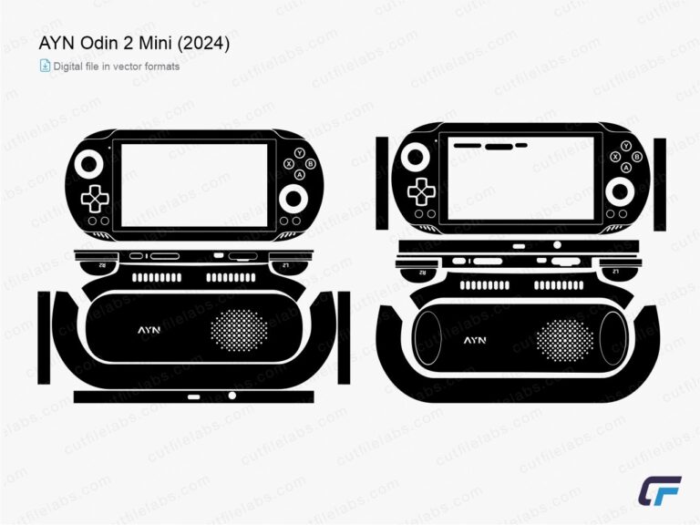 AYN Odin 2 Mini (2024) Cut File Template