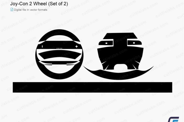Joy-Con 2 Wheel (Set of 2) (2025) Cut File Template