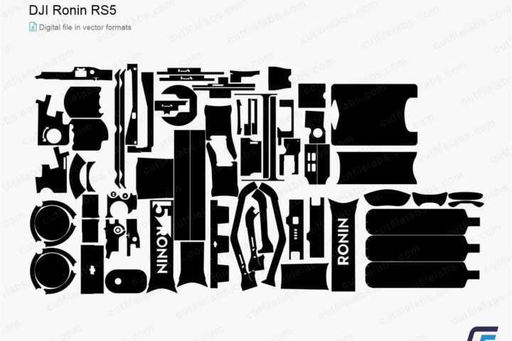 DJI Ronin RS 5 (2024) Cut File Template