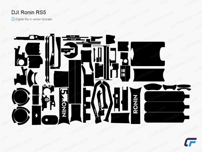 DJI Ronin RS 5 (2024) Cut File Template