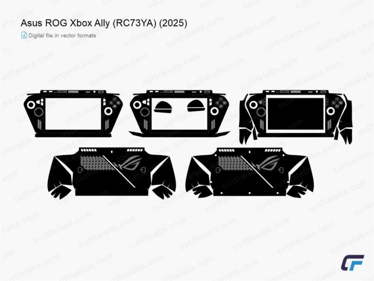 Asus ROG Xbox Ally (RC73YA) (2025) Cut File Template