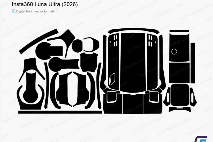 Insta360 Luna Ultra (2026) Cut File Template