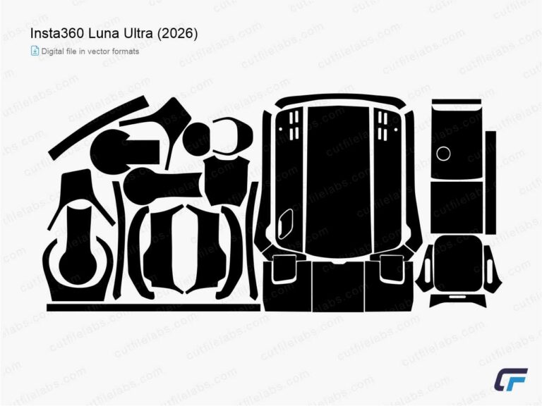 Insta360 Luna Ultra (2026) Cut File Template