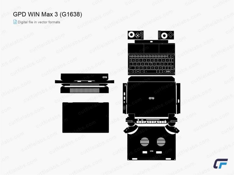 GPD WIN Max 3 (2026) Cut File Template